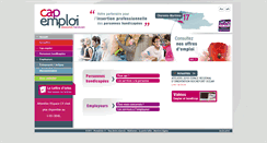 Desktop Screenshot of capemploi17.com